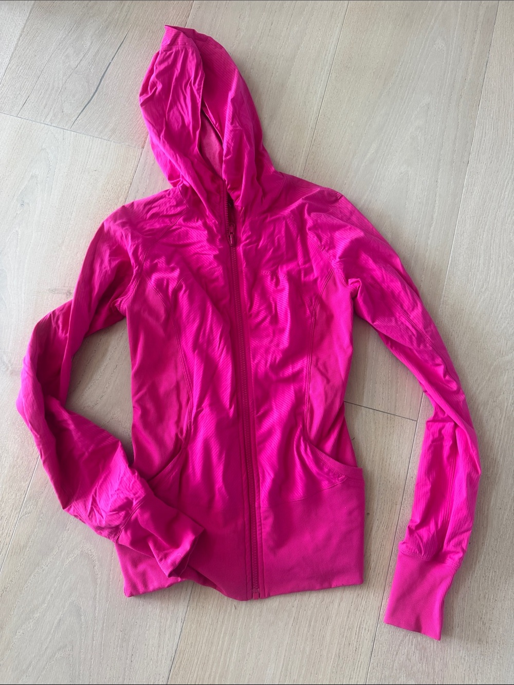 lululemon athletica Hooded Zip Jacket - Hot Pink